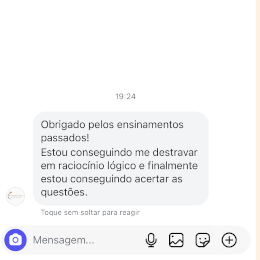 Depoimento aluno 1